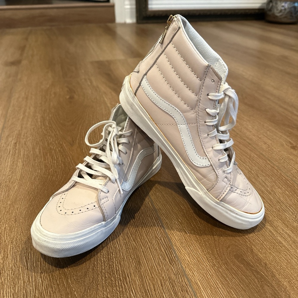 Baby pink VANS
